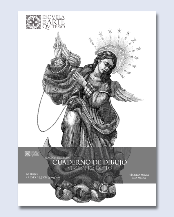 Cuaderno de Dibujo A3 / Virgen de Quito
